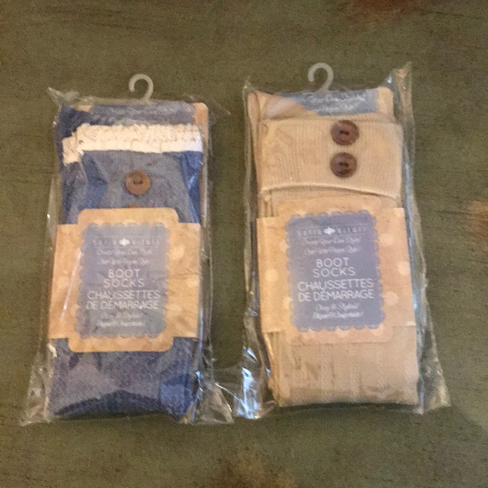 NWT Boot Sock
